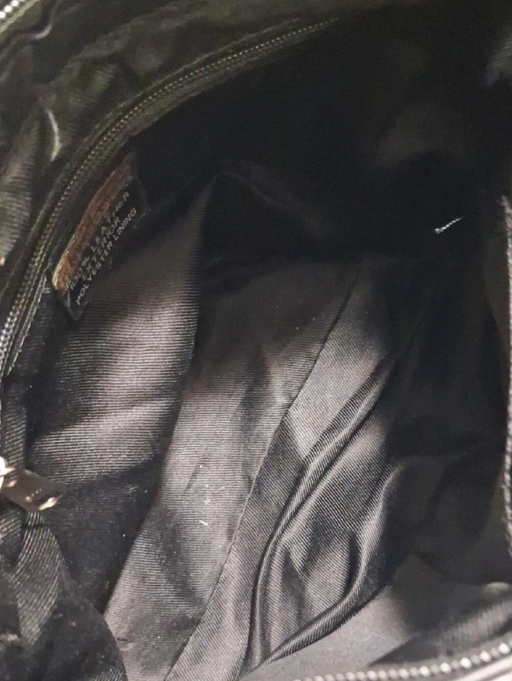 Black Women's Shoulder Bag with Double Handles